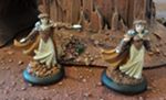 Two Ravages miniatures from Dark Age Games