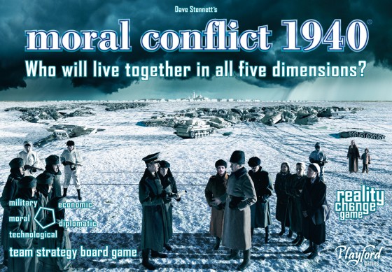 Cover for Playford Games Moral Conflict 1940 by David Stennett
