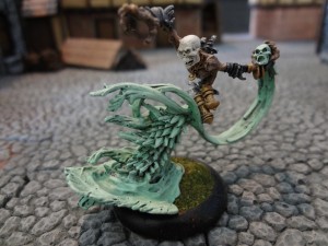 Skarlock Thrall miniature for Warmachine's Cryx faction