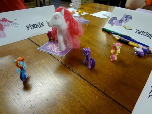 My Little Pony action figures square off at Vegas Games Day