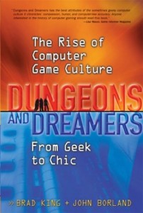 ORange and blue cover for Dungeons and Dreamers