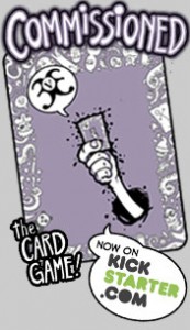 Commissioned 3v3 Card Game Kickstarter promotion promoting fact that it is funding on Kickstarter