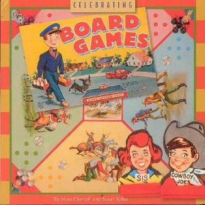 Artwork from Go to the Head of the Class featuring Sis and Cowboy Joe on cover of Celebrating Board Games