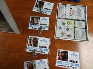 In Character Name Tags for Undead Smurfs Meet Camp Crystal Lake Counselors for Savage Worlds