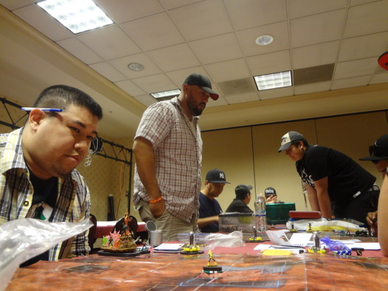 Heroclix Players playing Modern Age Tournament at Las Vegas Comic Expo